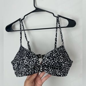 Black and White Bikini Set